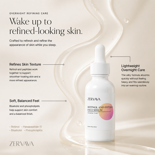 Zervava Retinol and Peptide Face Serum