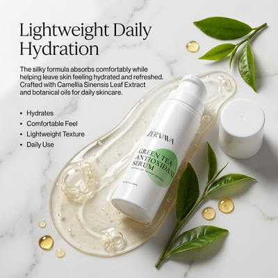 Zervava Green Tea Antioxidant Serum