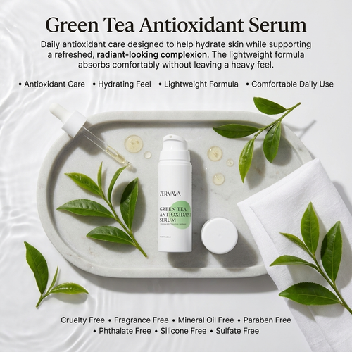Zervava Green Tea Antioxidant Serum