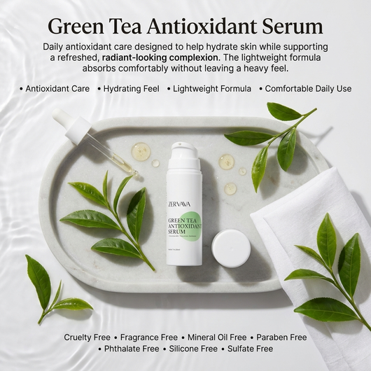 Zervava Green Tea Antioxidant Serum